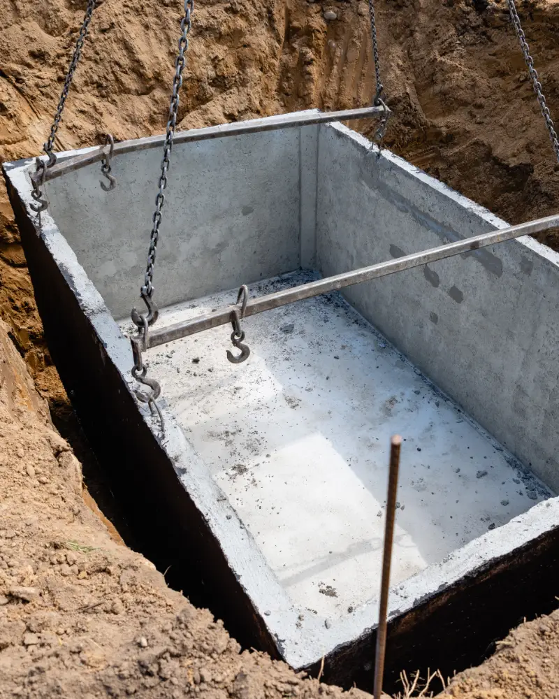 montaz-szamba-w-wykopie