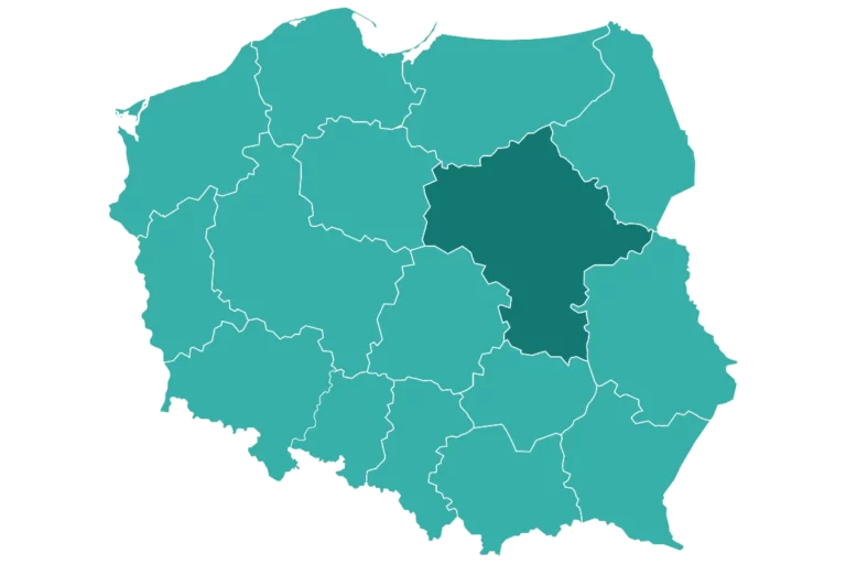 Szamba betonowe w województwie mazowieckim.