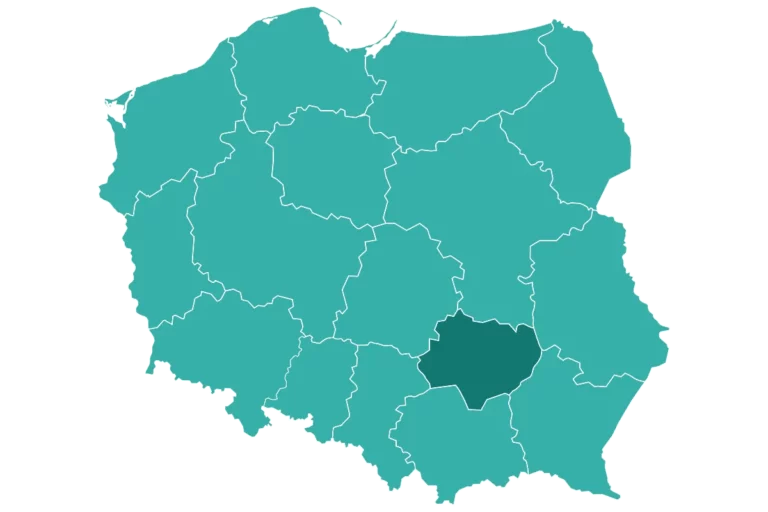 Szamba betonowe w województwie świętokrzyskim.