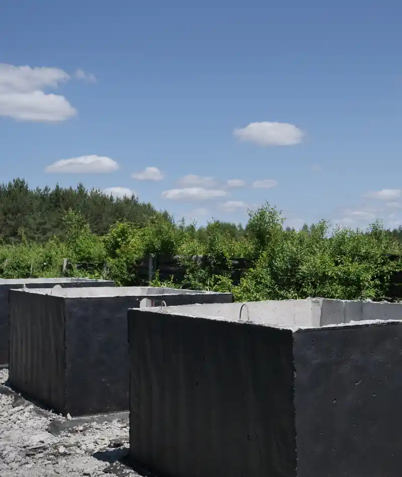 Szamba betonowe w podkarpackim.