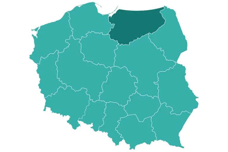Szamba betonowe w województwie warmińsko-mazurskim.