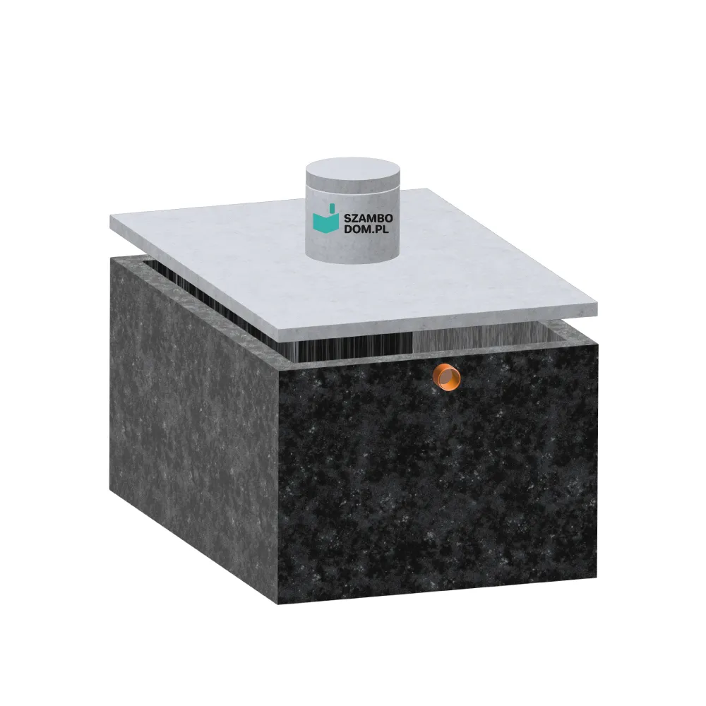 Szambo betonowe 12m3 niskie, 12000L