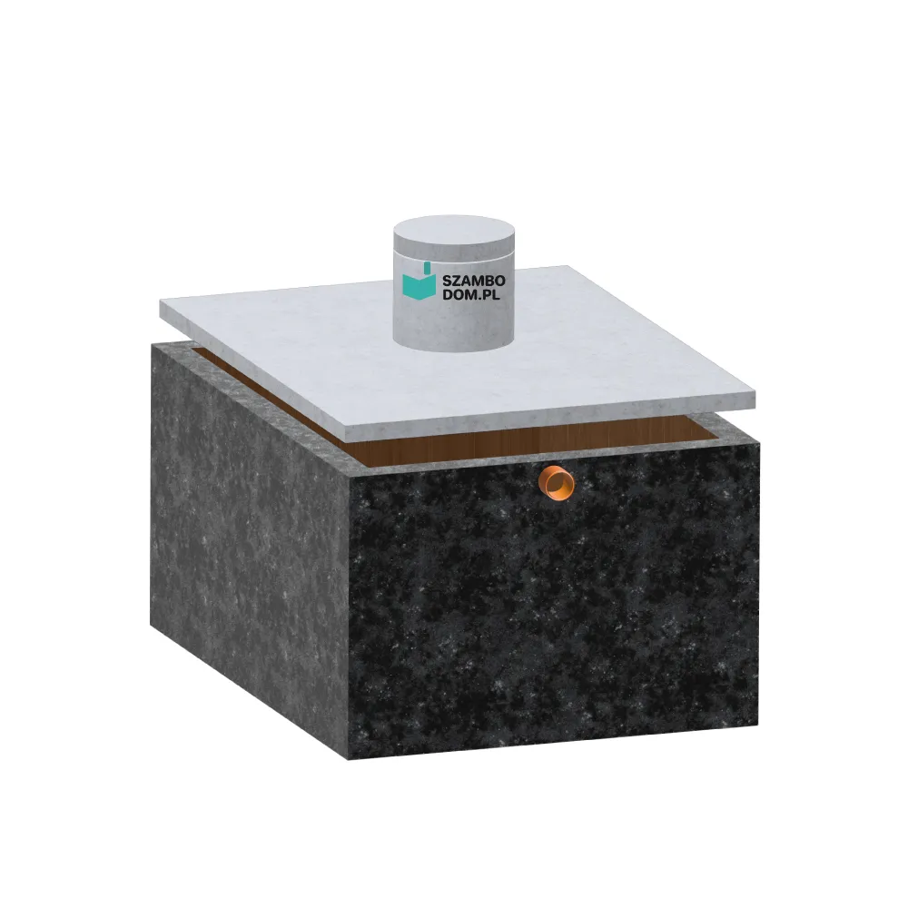 Zbiornik na deszczówkę 10m3, zbiornik na gnojowicę 10000L, wersja średnia