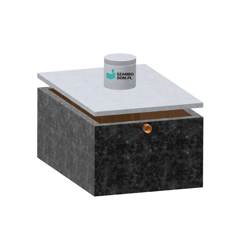 Zbiornik na deszczówkę 10m3, zbiornik na gnojowicę 10000L, wersja niska